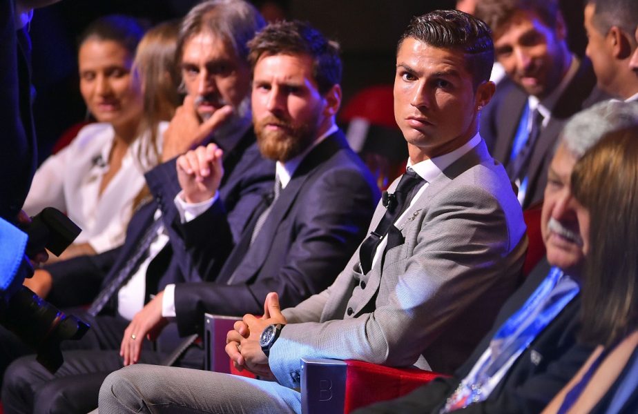 Messi şi Ronaldo, pe scaune