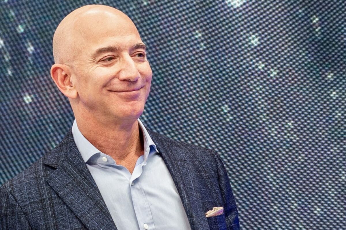 Jeff Bezos, în cadrul unui eveniment