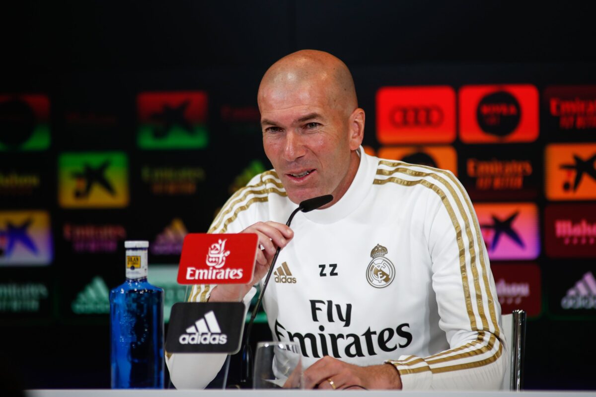 Zinedine Zidane, antrenor Real Madrid