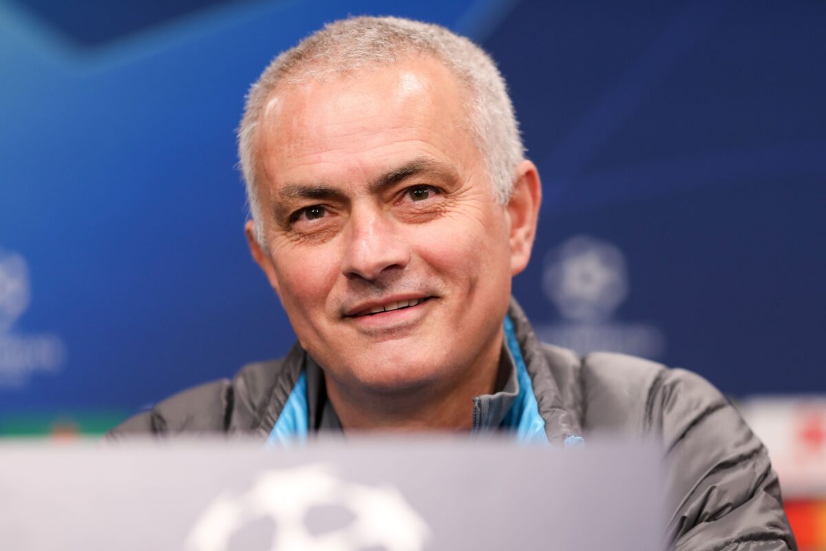 Jose Mourinho, la o conferință de presă