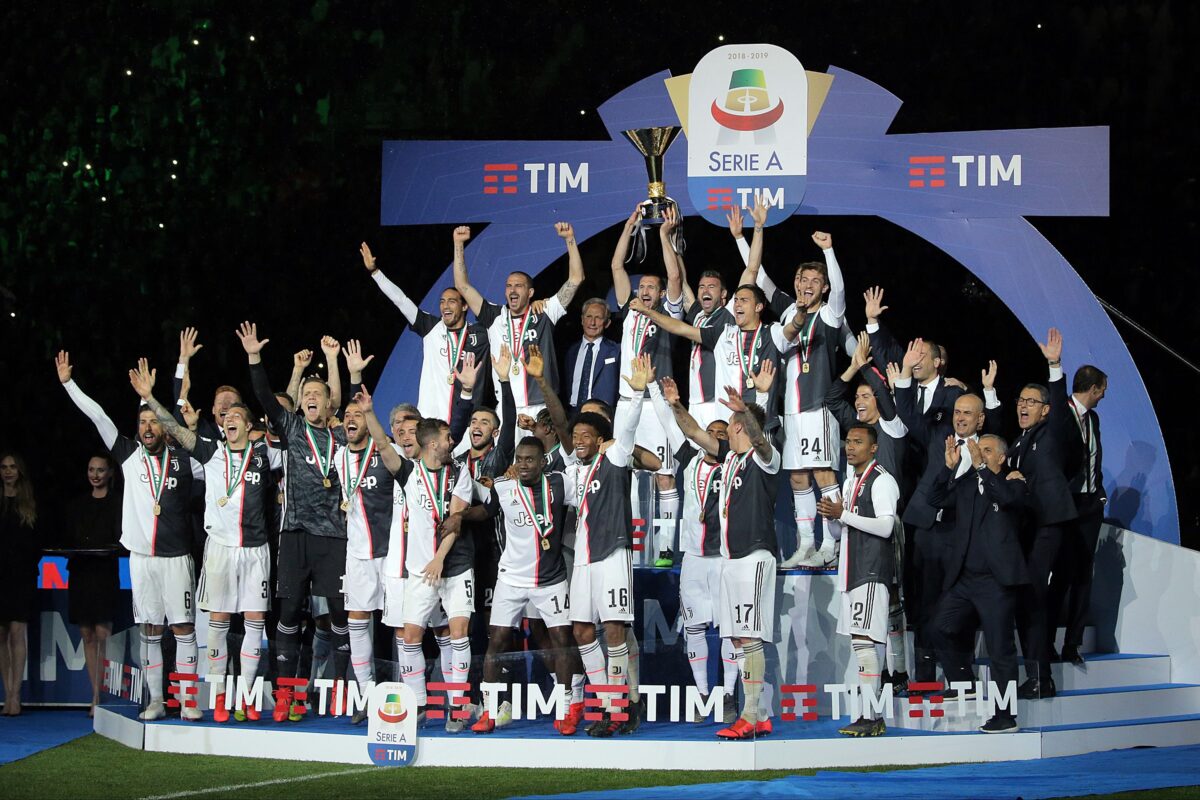 Juventus, primind titlul de campioană în Serie A