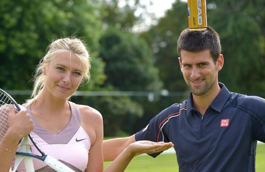 Novak Djokvic a încercat s-o cucerească pe Maria Sharapova. Cum a convins-o să iasă la cină cu el