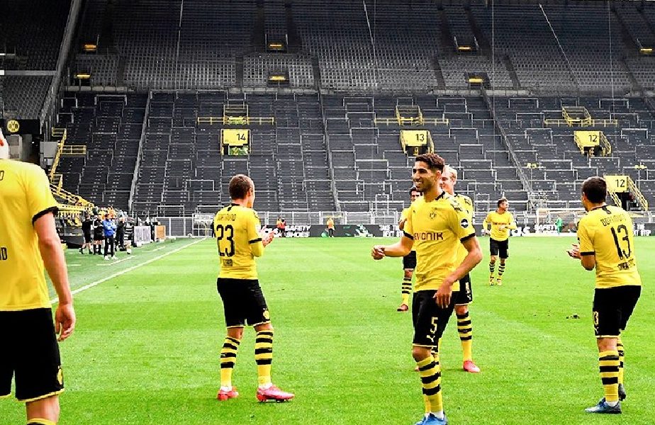 VIDEO | Cum au sărbătorit jucătorii lui Dortmund victoria cu Schalke. Imaginile au devenit virale