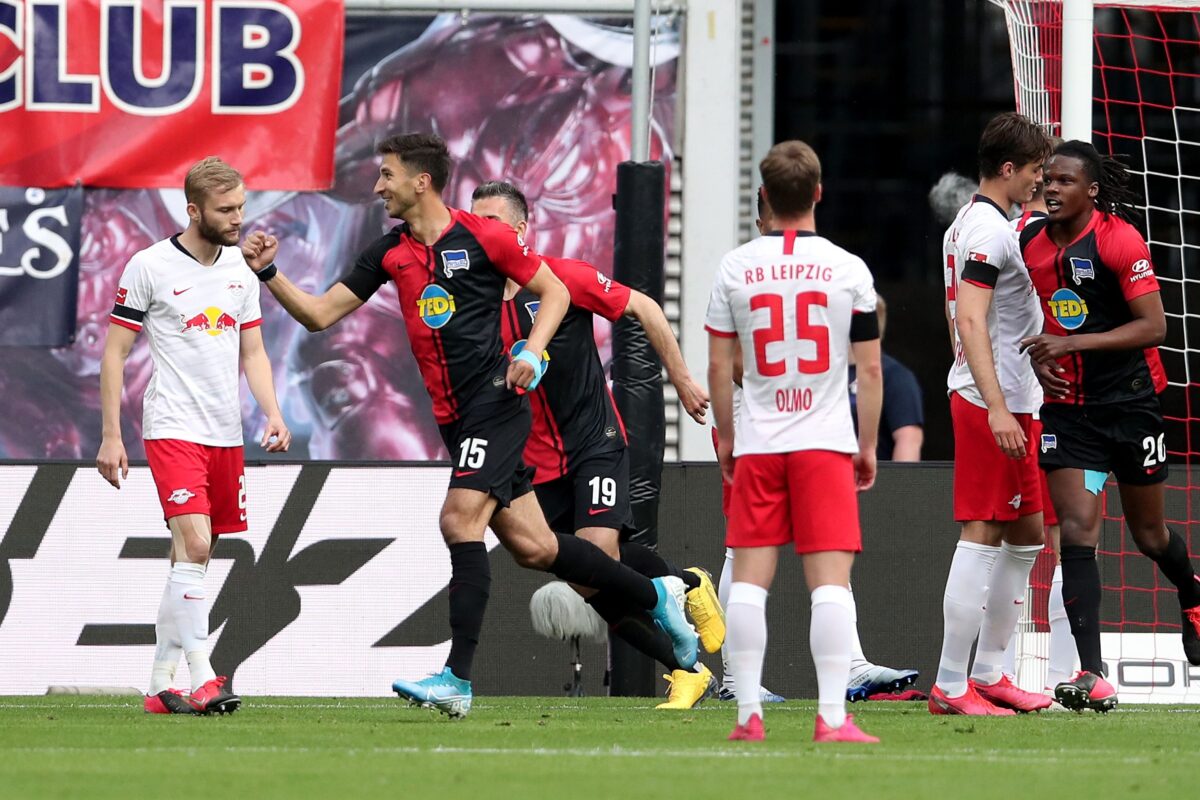 Imagini din meciul Leipzig-Hertha