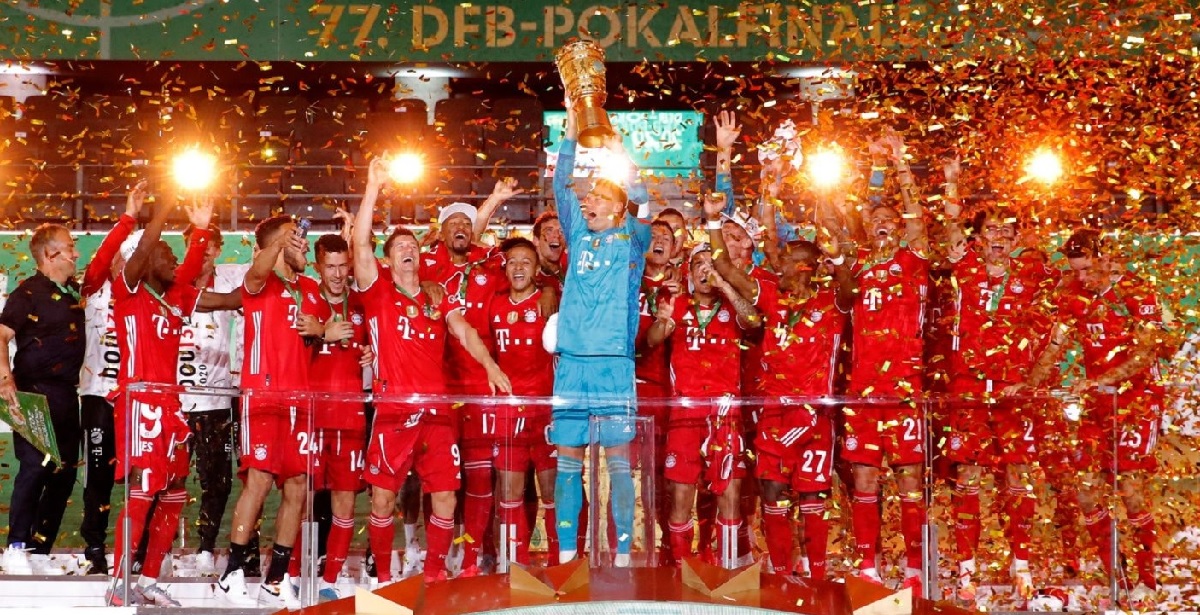 Bayern Munchen așteaptă tripla istorică! Bavarezii au câștigat pentru a 20-a oară Cupa Germaniei. Lewandowski s-a remarcat cu o ”dublă”
