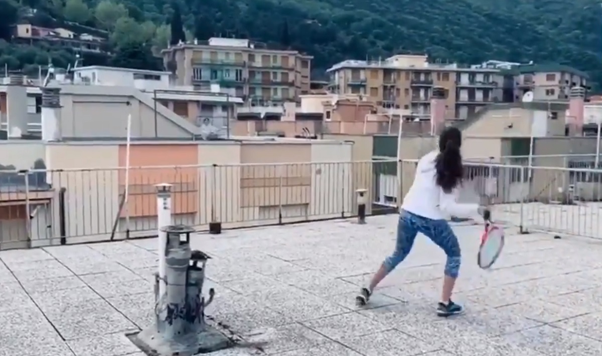VIDEO | Cum se joacă tenis pe timpul pandemiei. Scene incredibile în Italia