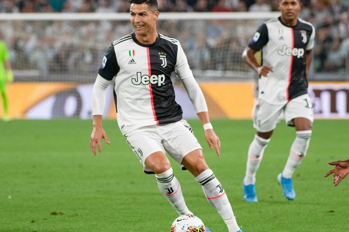 Cristiano Ronaldo, în timpul unui meci