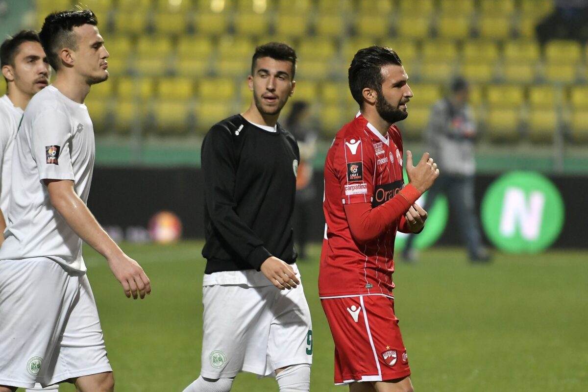 Ionuț Serban, într-un meci cu Concordia Chiajna
