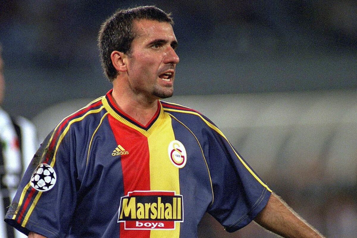 Gică Hagi, în tricoul lui Galatasaray