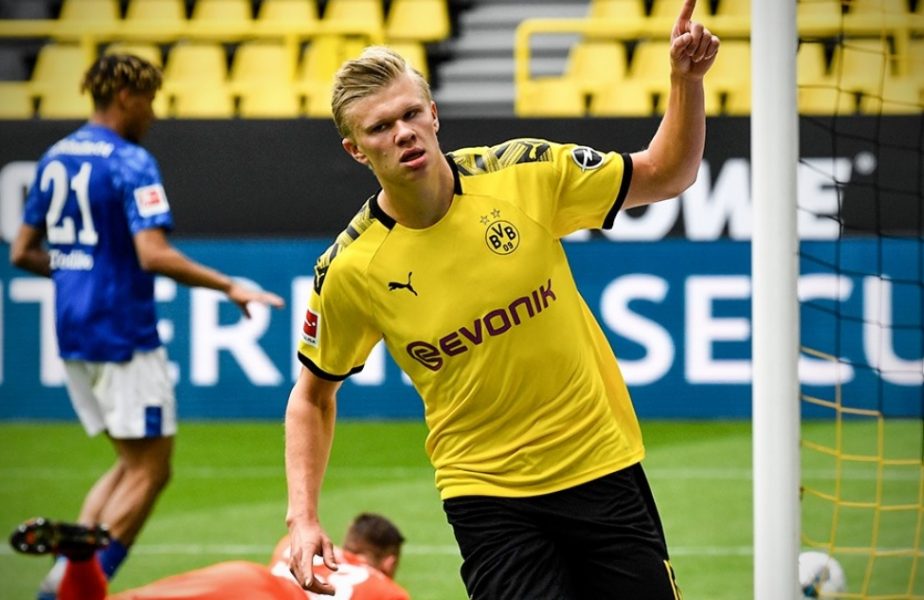Erling Haaland le-a dat câte un ceas celor de la Dortmund, după ce a semnat cu Manchester City