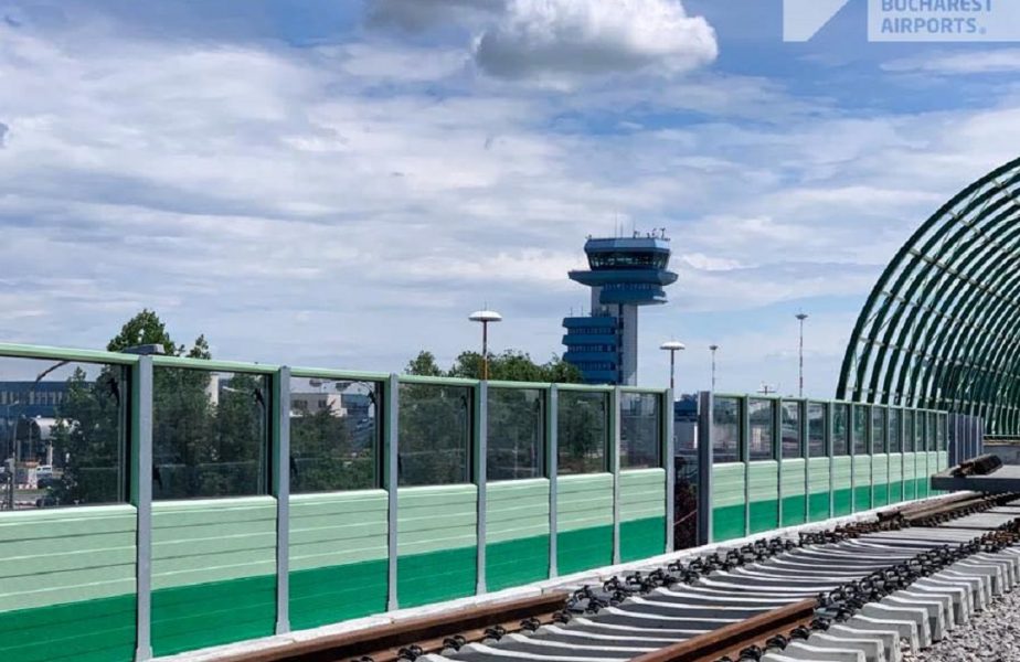 GALERIE FOTO | Calea ferată dintre Gara de Nord şi Aeroportul Otopeni este aproape gata! Când se va da în folosinţă