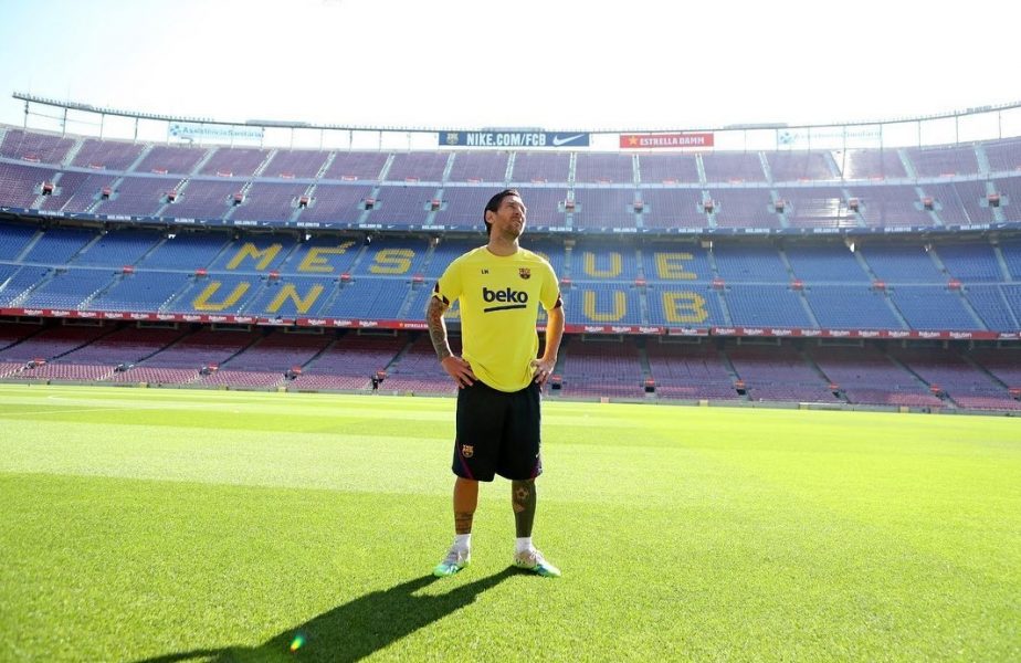 Leo Messi, înapoi la antrenamente! "Mi-a fost dor de locul ăsta!"