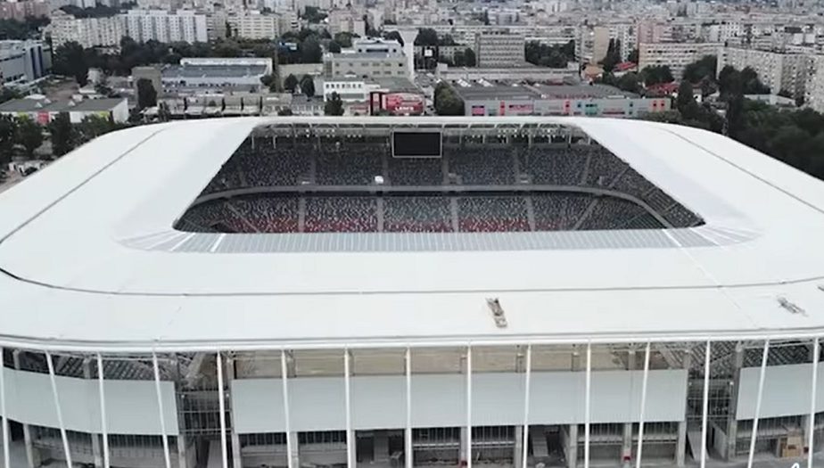 VIDEO | Stadionul Steaua începe să arate ca unul de 100 de milioane de euro. Şi Giuleştiul prinde contur!