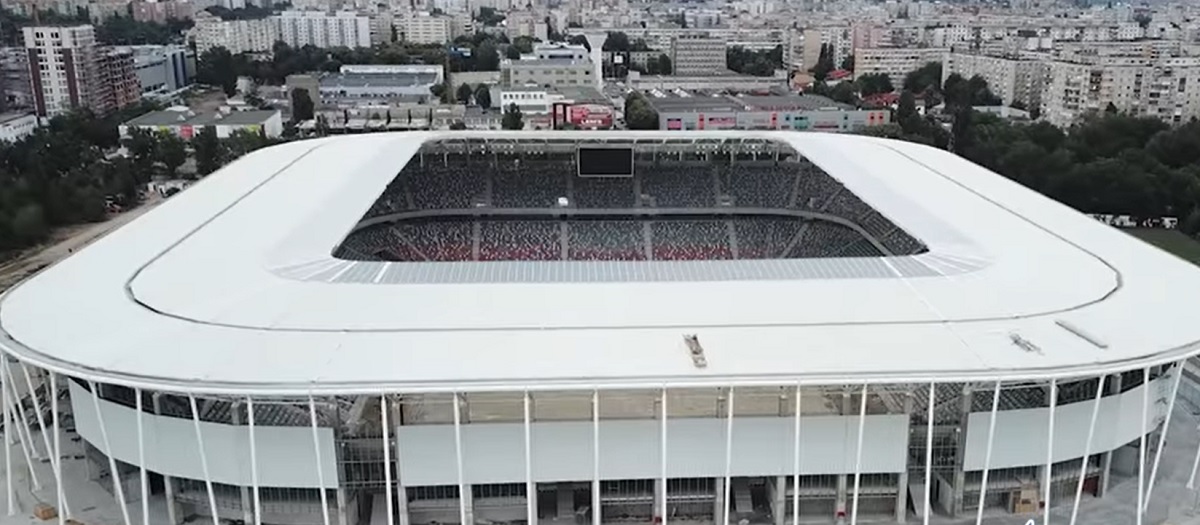 VIDEO | Stadionul Steaua începe să arate ca unul de 100 de milioane de euro. Şi Giuleştiul prinde contur!