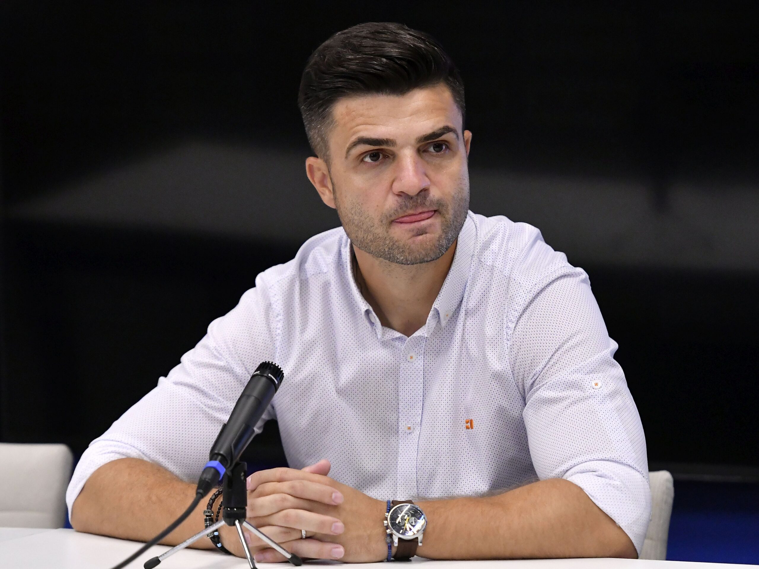 Florin Bratu, îPrima reacţie a lui Florin Bratu, după ce a negociat revenirea la Dinamo timpul unei conferințe de presă