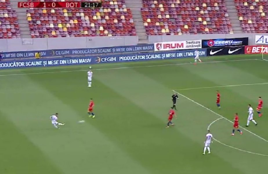 FCSB-Botoșani 1-1. Un nou pas greșit pentru roș-albaștri. Lupta pentru Europa League devine din ce în ce mai crâncenă