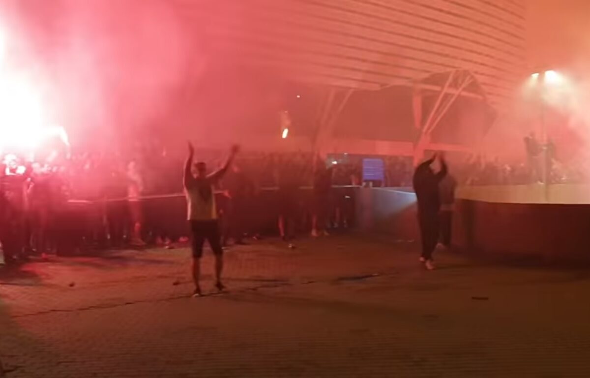 VIDEO | Jucătorii lui Bergodi au declanșat fiesta după ce s-au detașat la conducerea Ligii 1. A fost nebunie totală în Bănie!