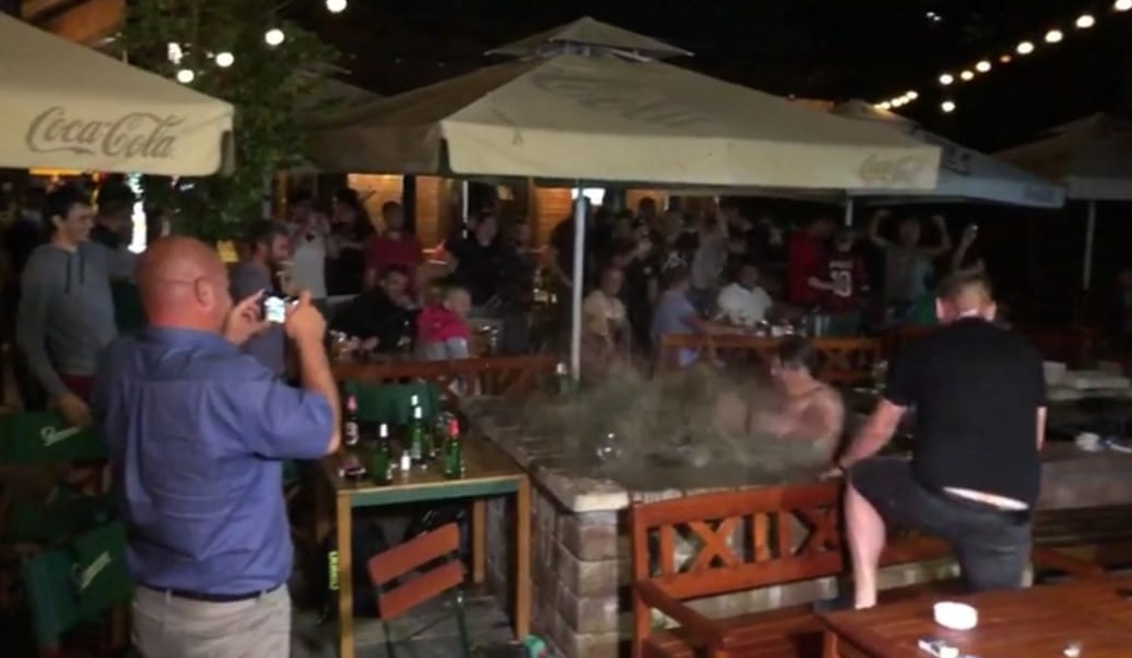 VIDEO | A început fiesta în Ardeal! Fanii au luat-o "razna" la Cluj! Imagini memorabile