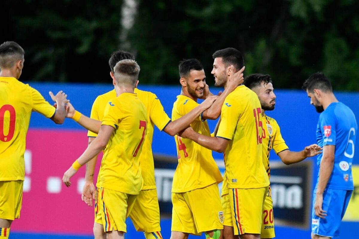 Debut perfect pentru Adi Mutu! Victorie cu 6-0 pentru România U21. Cum a arătat echipa de start