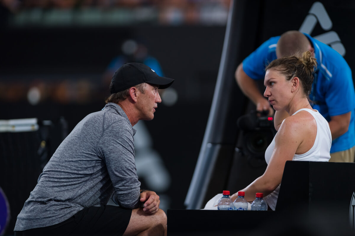 Mesajul lui Darren Cahill pentru Simona Halep, după victoria dramatică cu Polona Hercog