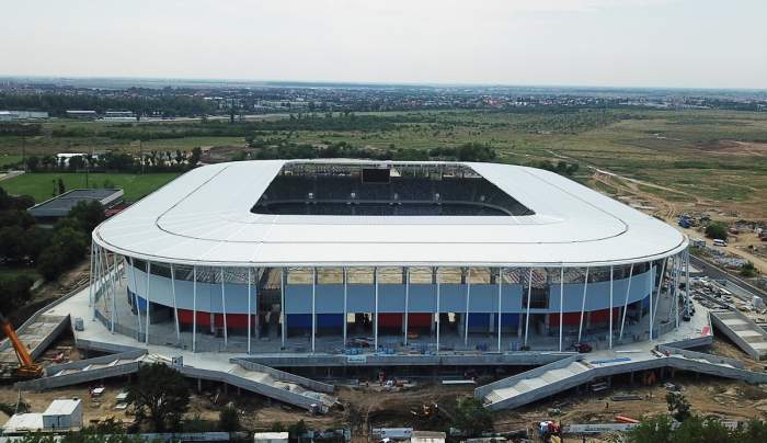 VIDEO | "We are the Champions!" Iimagini de senzaţie cu noul stadion din Ghencea