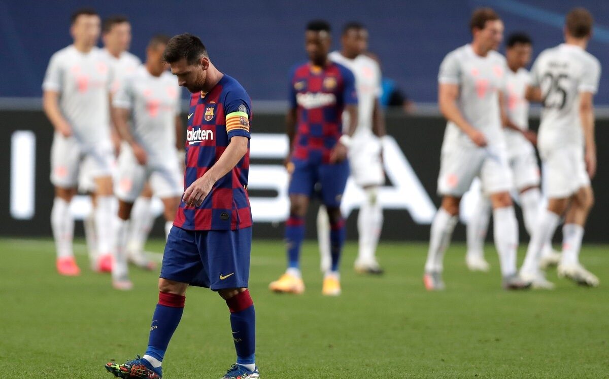 CUTREMUR în Champions League! Messi şi Suarez, în lacrimi pe teren. Barcelona, UMILITĂ de Bayern. Catalanii au primit 8 goluri în cea mai dură înfrângere din istorie!