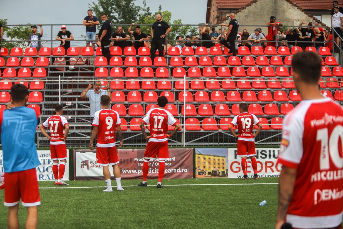 UTA – Voluntari 0-0. Arădenii au inaugurat noul stadion. A doua remiză din acest sezon pentru elevii lui Laszlo Balint