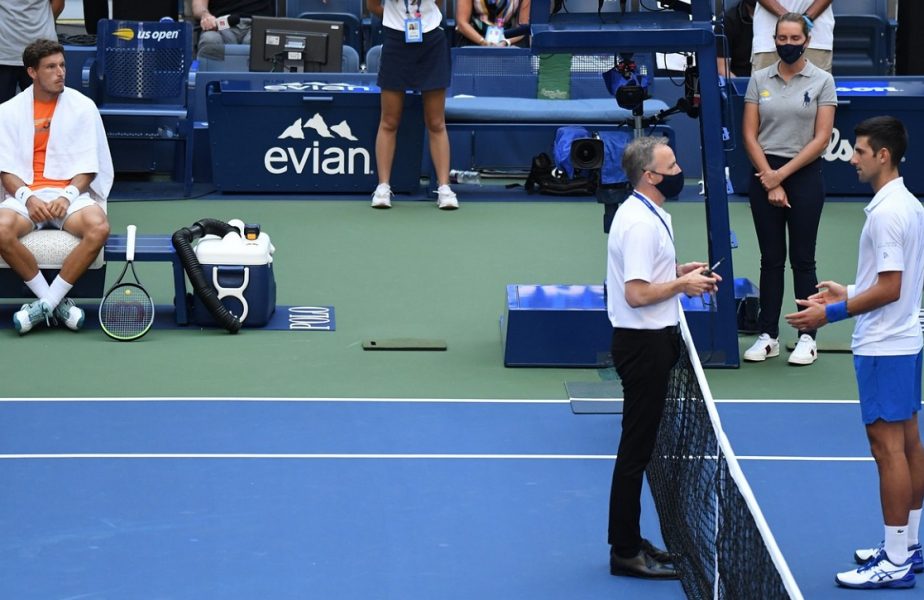 Novak Djokovic, prima reacţie după ce a fost descalificat de la US Open. "A fost atât de neintenţionat şi atât de greşit"