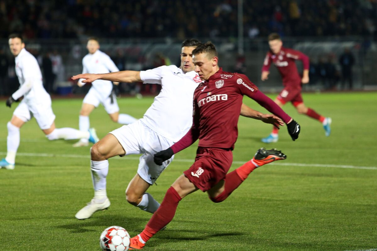 CFR Cluj – FC Hermannstadt 1-0. Mondialul Vinicius aduce o victorie chinuită. Oaspeții, ocazie uriașă la ultima fază a meciului