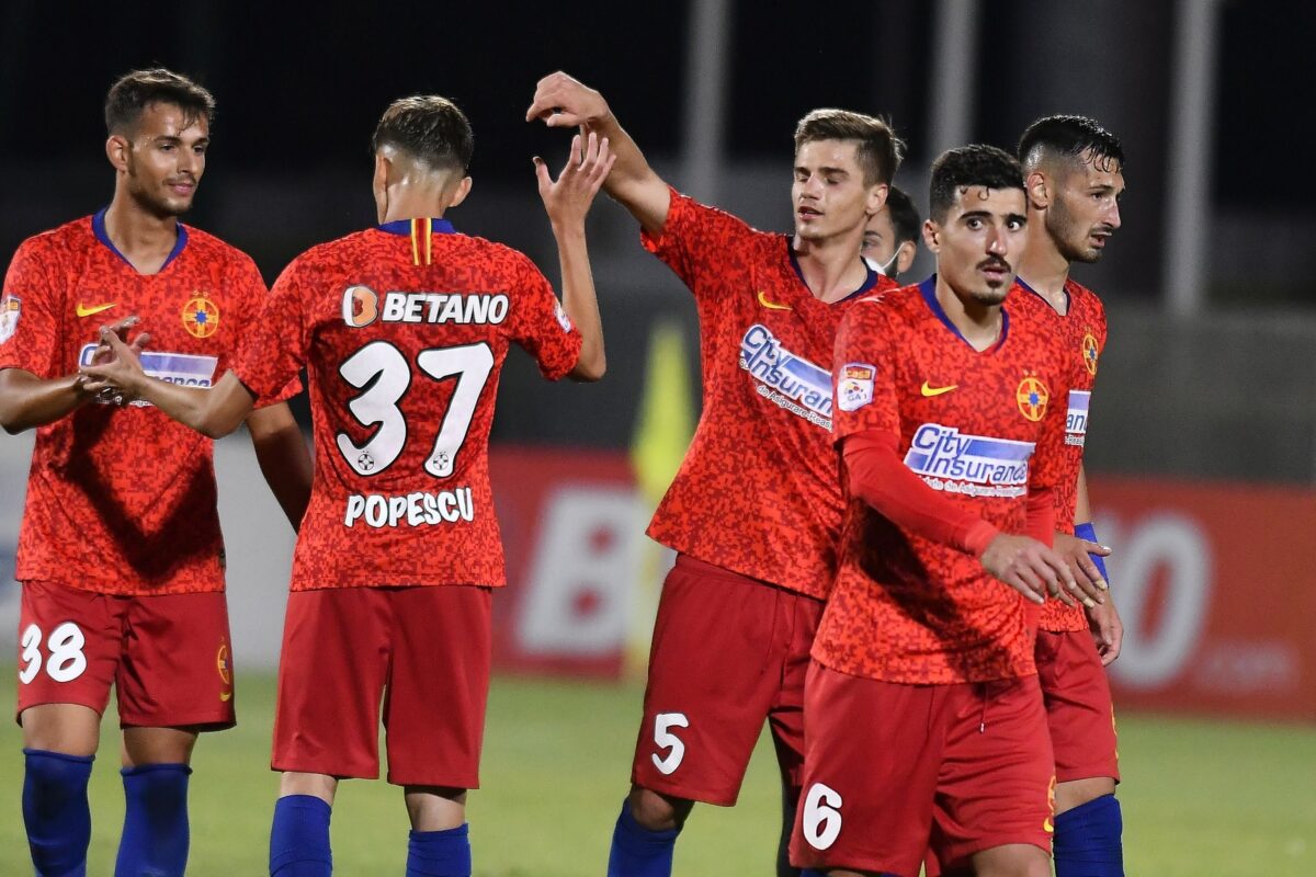 Jucătorii de la FCSB după meciul cu FC Argeș