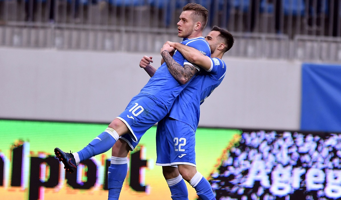 FC Argeș – Universitatea Craiova 1-2. Oltenii au obţinut o nouă victorie şi au punctaj maxim în Liga 1! Cicâldău şi Koljic, remarcaţii liderului