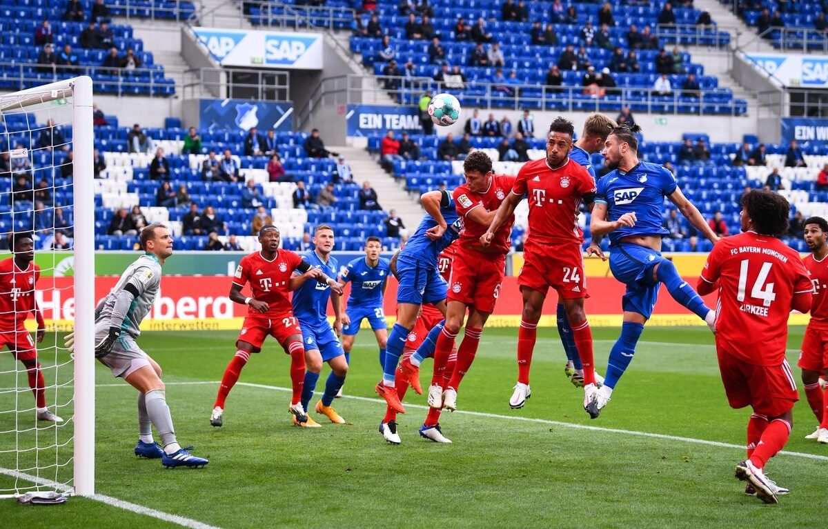 Hoffenheim înscrie pentru 1-0 în partida cu Bayern