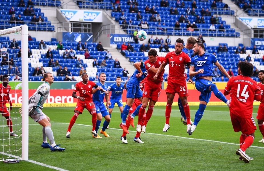 Hoffenheim înscrie pentru 1-0 în partida cu Bayern