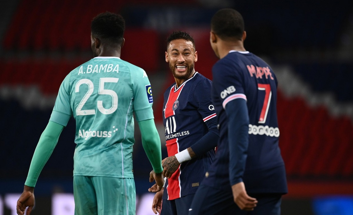 PSG a dat recital în Ligue 1. Neymar şi Mbappe au făcut show total pe Parc des Princes. Reacţia lui Tuchel