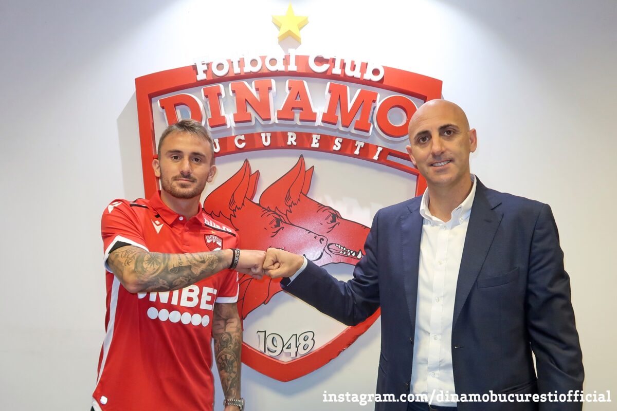 De la Manchester City, la Dinamo! Aleix Garcia a ajuns la București și a semnat cu clubul din ”Ștefan cel Mare”