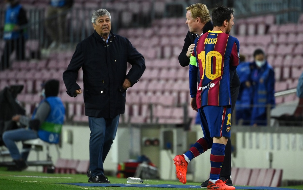 Ronald Koeman, între Mircea Lucescu şi Lionel Messi