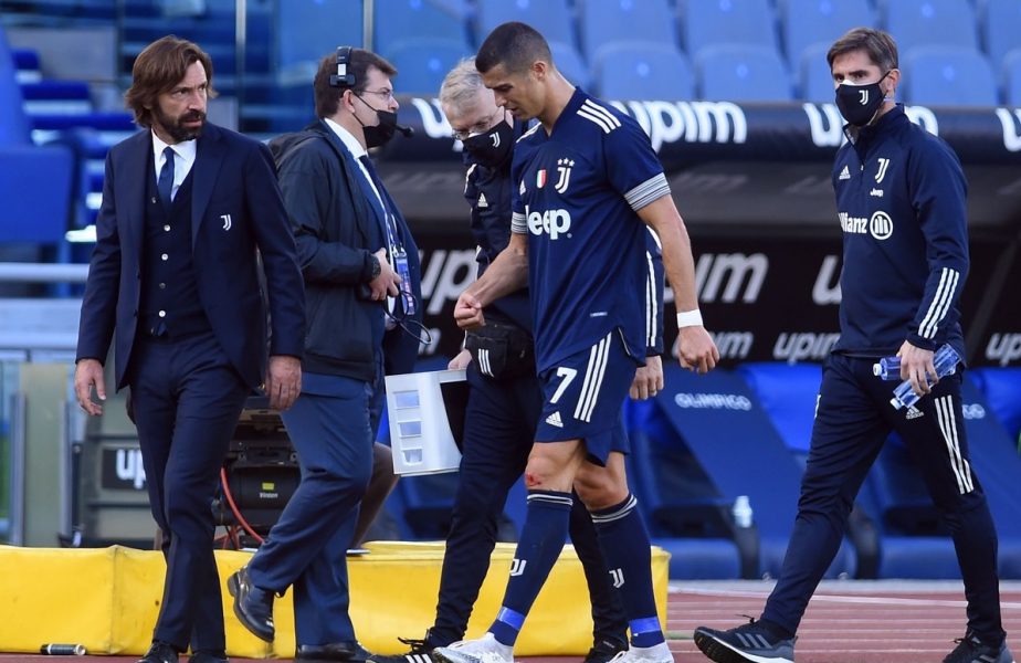 Cum se simte Ronaldo dupa accidentarea din Lazio – Juventus 1-1
