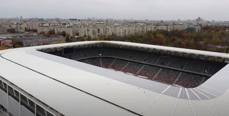 VIDEO Bijuteria din Ghencea e gata! Imagini senzaționale cu stadionul Steaua. Cum se vede arena de sus
