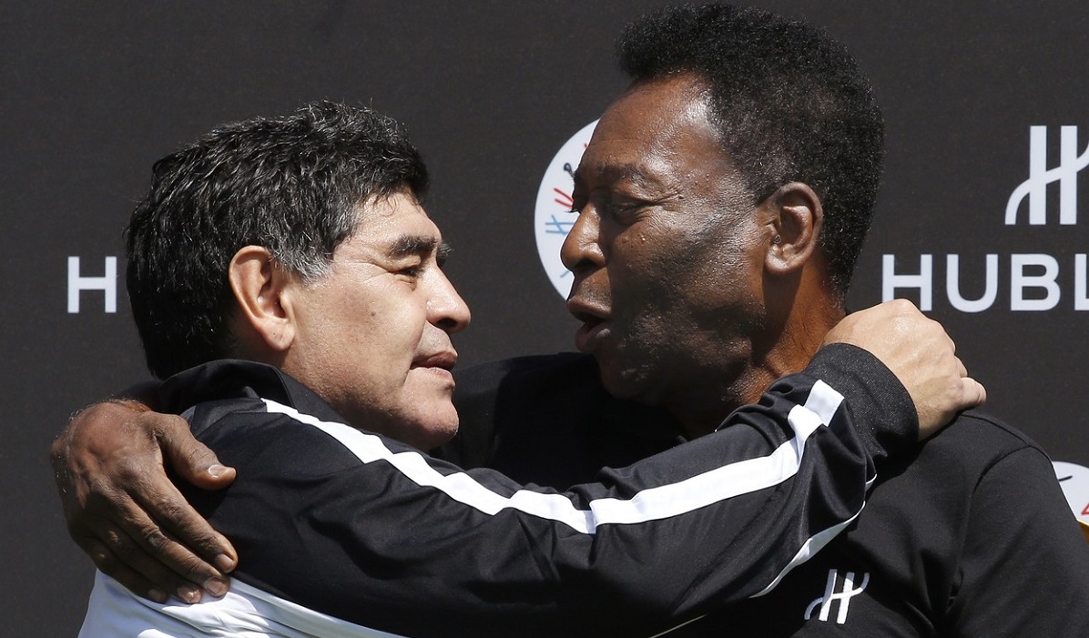 Pele, mesaj tulburător după ce Diego Maradona a murit: "Într-o zi, sper că vom putea juca fotbal împreună, în ceruri"