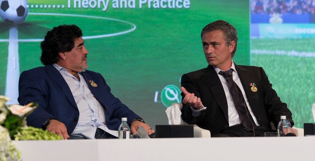 ”Diego nu suna niciodată după victorii”. Jose Mourinho, amintiri despre Maradona. Relația dintre The Special One și El Pibe DOro