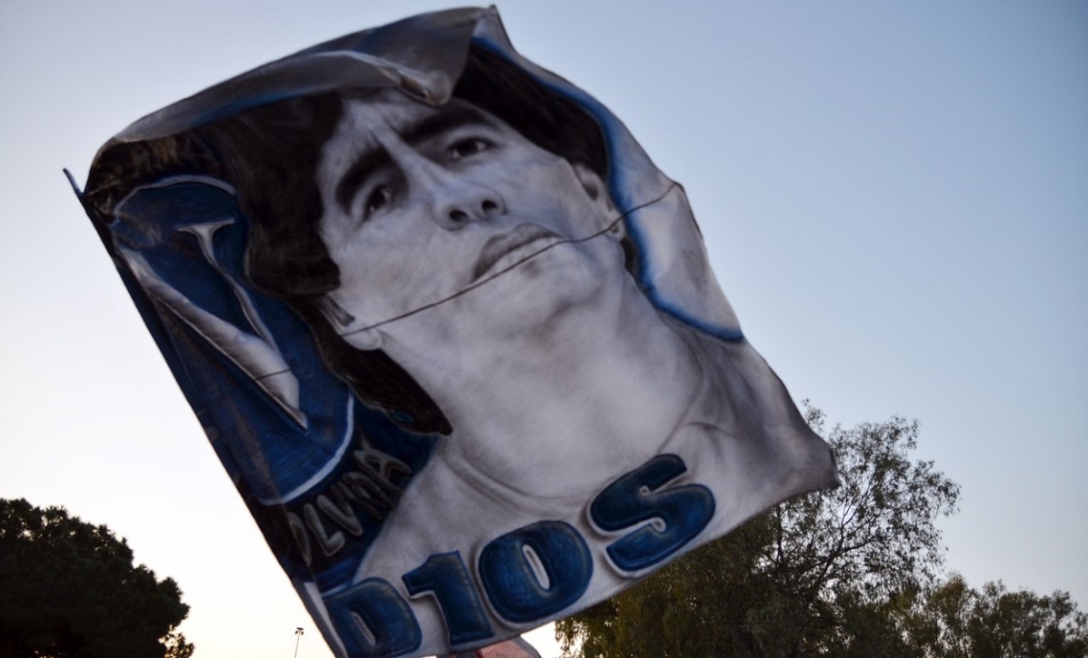 Diego Maradona, omagiat de fanii din Argentina