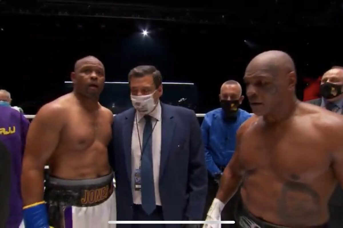 Tyson vs Jones, un meci fără câștigător. Iron Mike este furios în ring la final. Ce l-a enervat pe Iron Mike