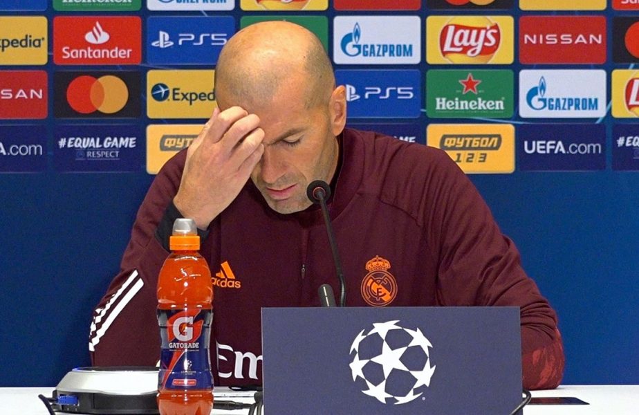 Real Madrid traversează cel mai negru moment din istorie. Zidane nu demisionează! Calculele în grupa în care Inter e pe ultimul loc