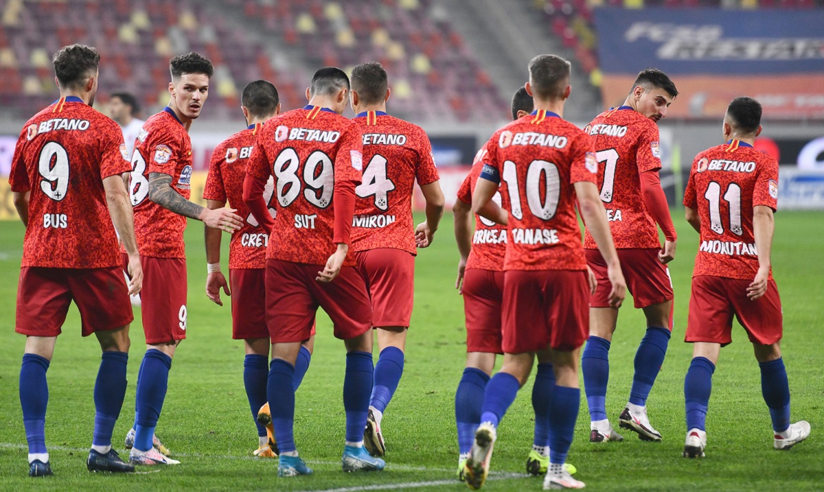 FCSB – UTA Arad 3-0. Echipa lui Toni Petrea, a zecea victorie a sezonului! Florinel Coman, gol la revenirea pe gazon