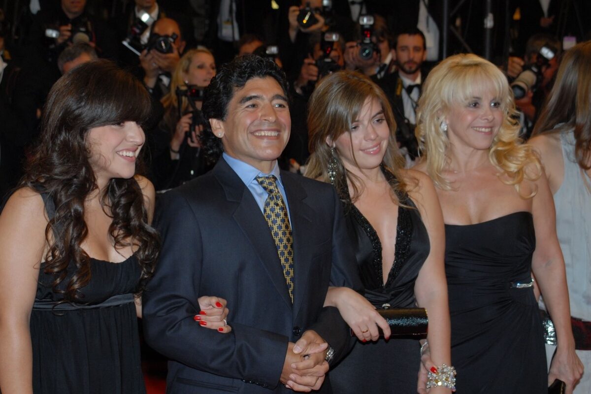 Diego Maradona la premiera de la Cannes a filmului ”Maradona”, în 2008