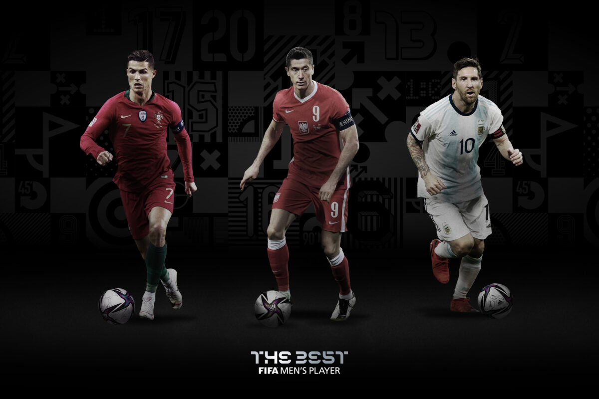 Lewandowski, Messi și Ronaldo sunt finaliști pentru premiul de ”Jucătorul Anului 2020”