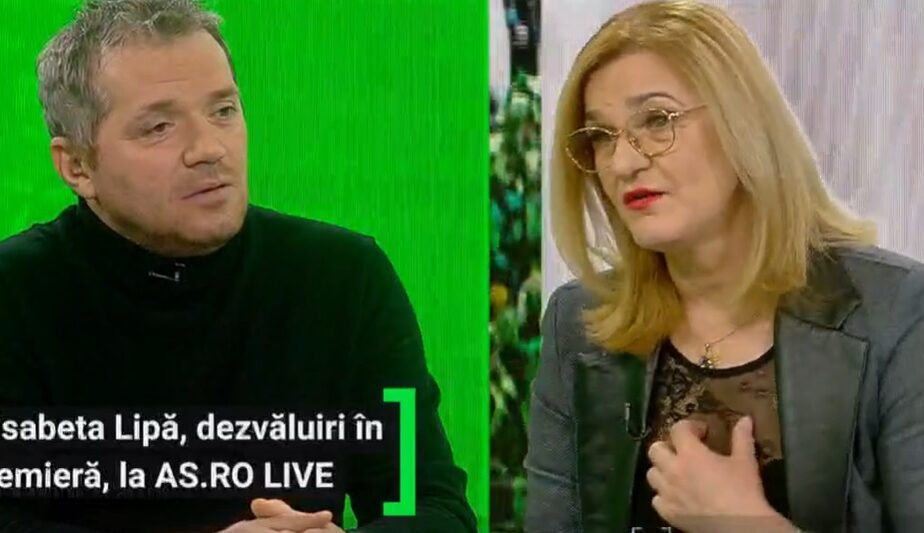 AS.ro LIVE | Elisabeta Lipă a fost invitata lui Cătălin Oprişan, ACUM, pe www.as.ro/live