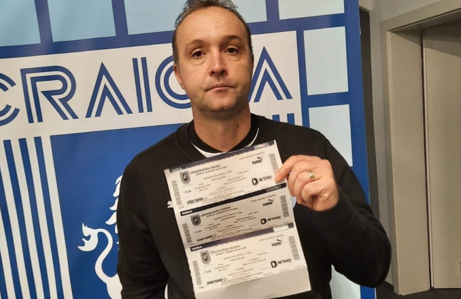 Cornel Papură și-a luat bilet la meciul dintre Universitatea Craiova și FCSB! Reacția suporterilor la prețurile biletelor virtuale