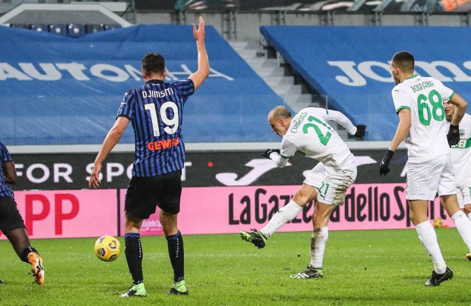 Vlad Chiricheș a marcat într-un meci de coșmar! Apărarea lui Sassuolo a fost făcută praf și a luat 5 goluri de la Atalanta