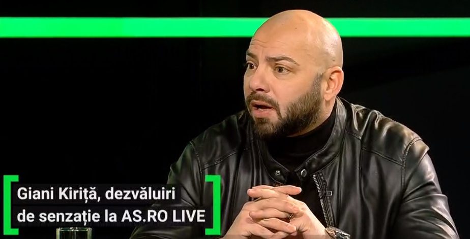 EXCLUSIV AS.ro LIVE | Giani Kiriţă, memorabil: "Am semnat pe 20 de perechi de adidaşi. O să rămâi `băi, pe bune? Tu asta ai făcut?` M-am dus în piaţă la Socului pe tarabă"
